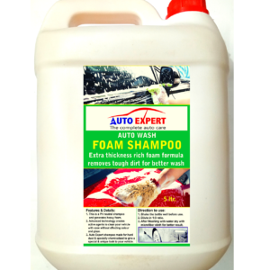 Auto Wash Foam Shampoo 5Ltr Rich Foam Formula Nice Cleaning Capacity